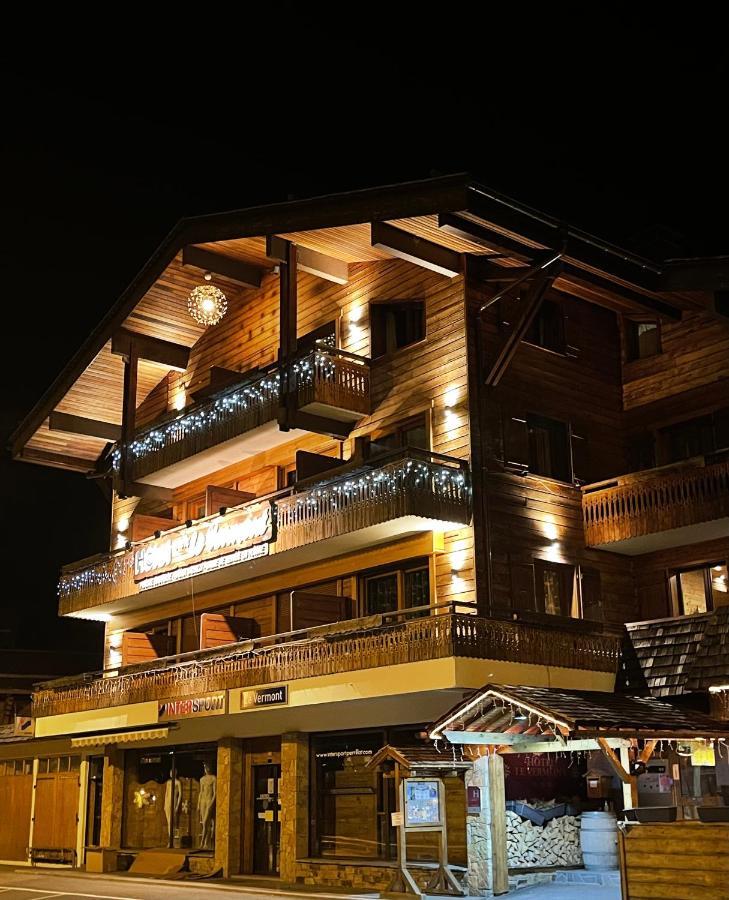 Hotel Et Spa Le Vermont Le Grand-Bornand Eksteriør billede