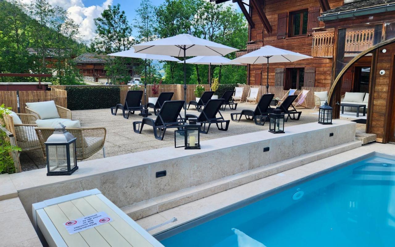 Hotel Et Spa Le Vermont Le Grand-Bornand Eksteriør billede
