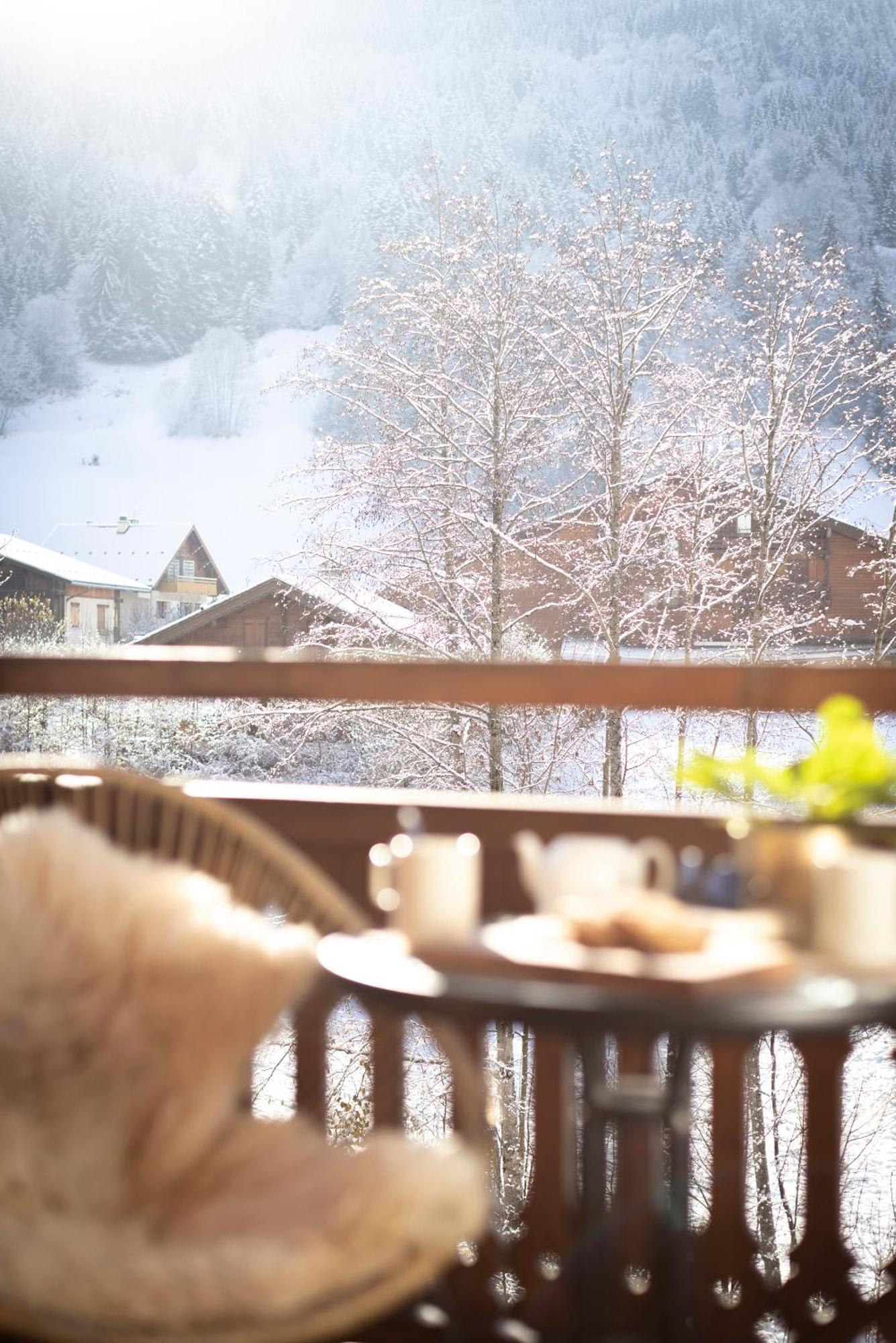 Hotel Et Spa Le Vermont Le Grand-Bornand Eksteriør billede