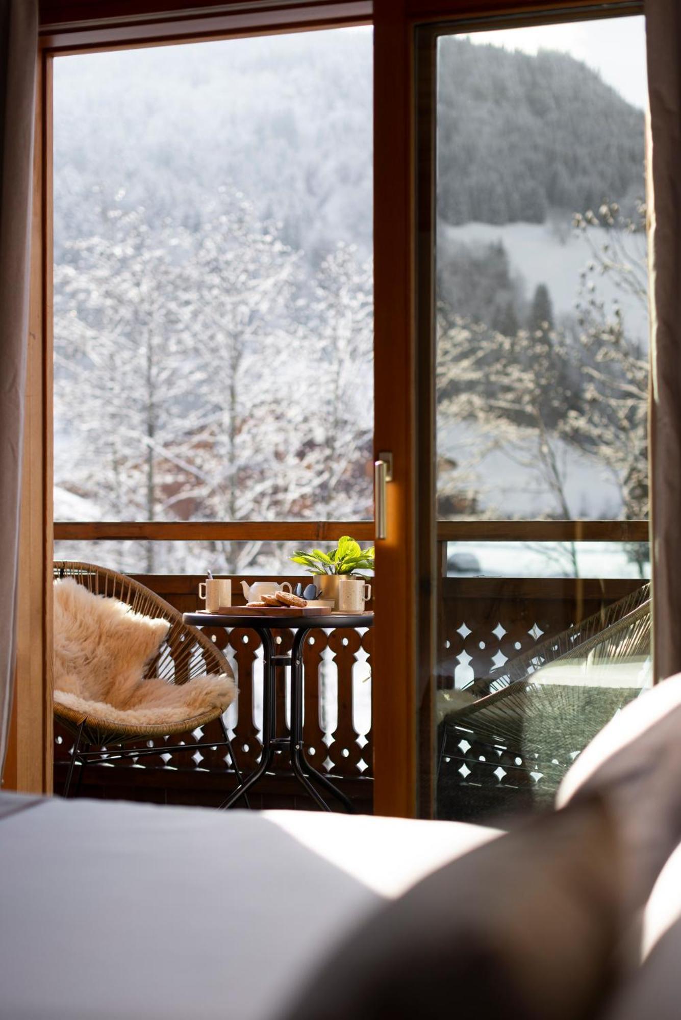 Hotel Et Spa Le Vermont Le Grand-Bornand Eksteriør billede
