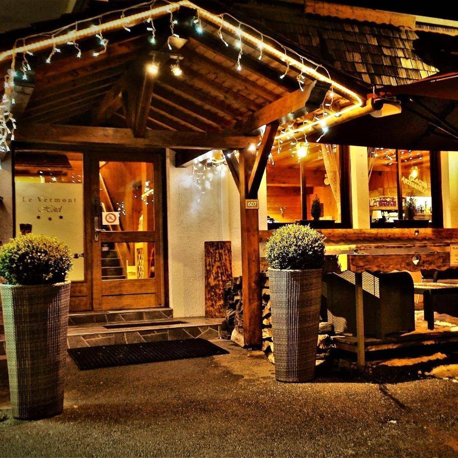 Hotel Et Spa Le Vermont Le Grand-Bornand Eksteriør billede